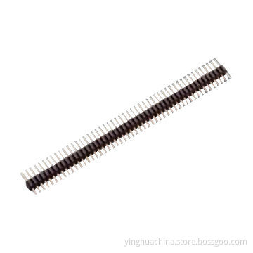Pin Header, 1.27mm Pitch, Straight/Right Angle, Single Row/Dual Insulator, H:1.5mm Connector 1173